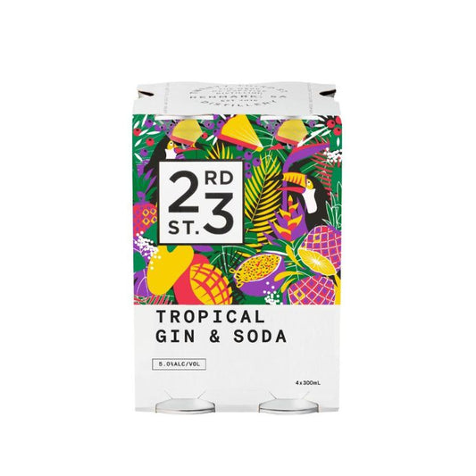 23rd Street Distillery Tropical Gin & Soda