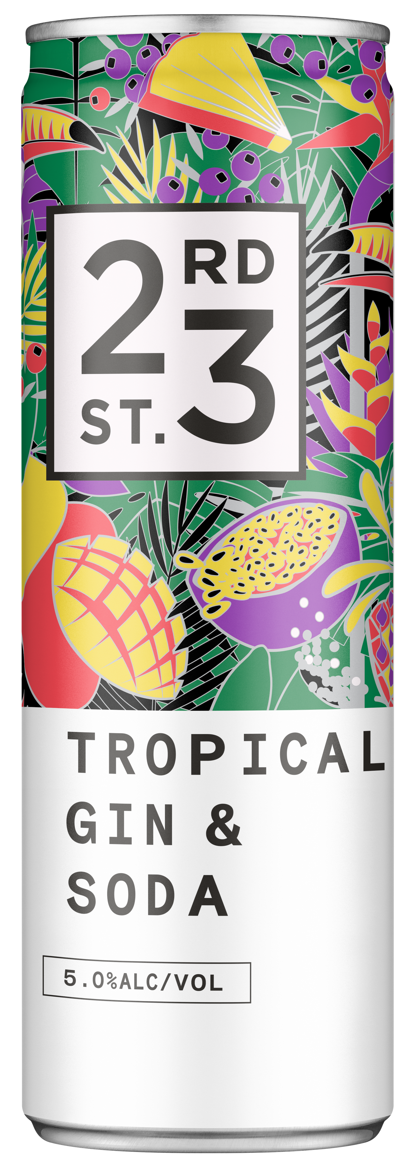 23rd Street Distillery Tropical Gin & Soda