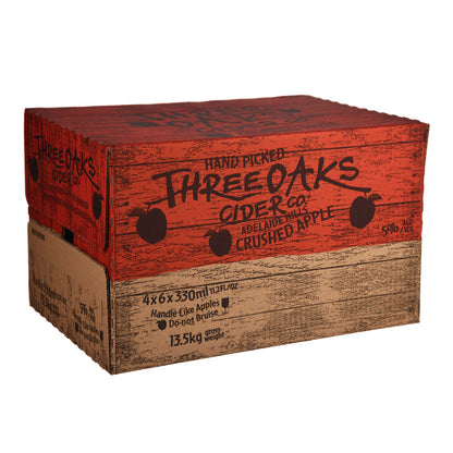 Three Oaks Cider Bottle 330ml 6 Pack