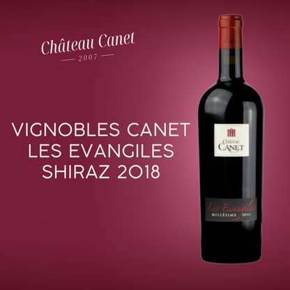 Vignobles Canet Les Evangiles Shiraz 2018