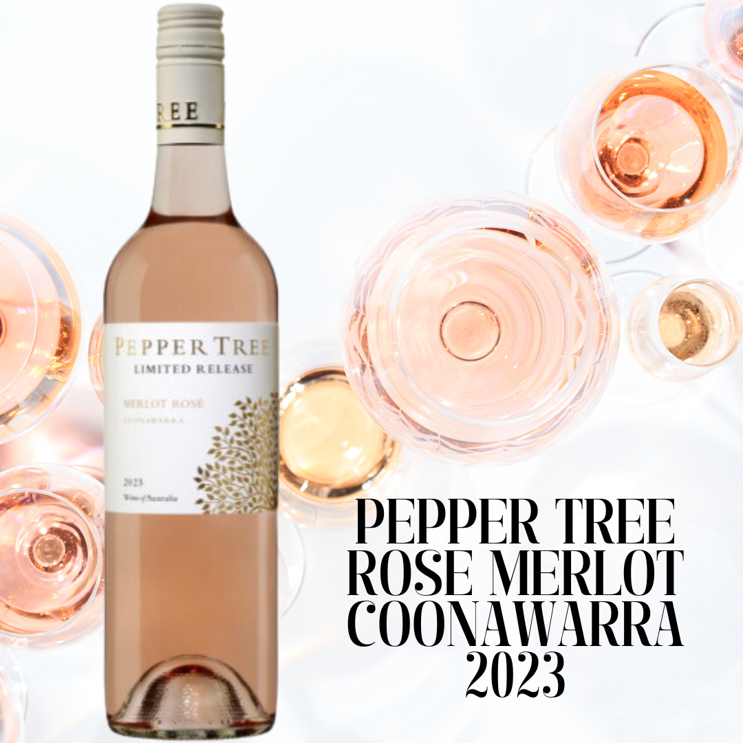 Pepper Tree Rose Merlot Coonawarra 2023