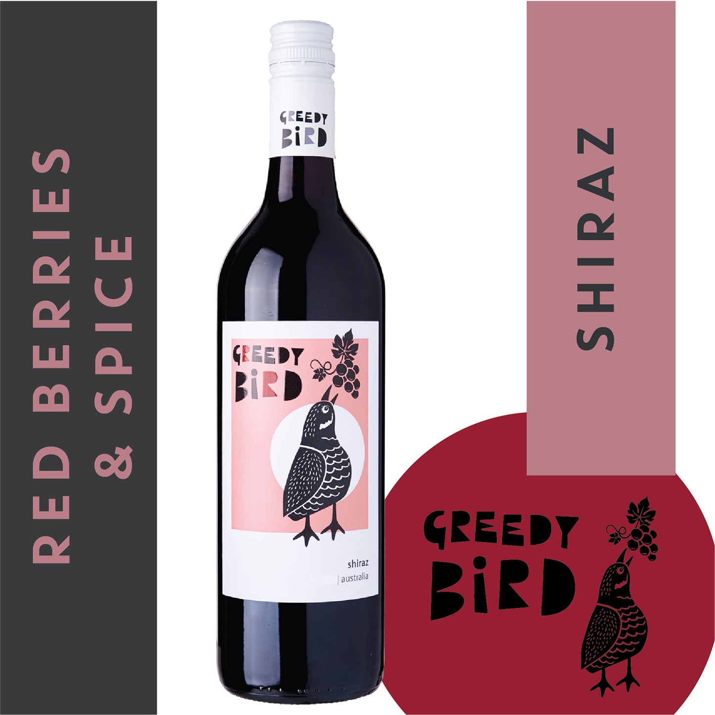 Greedy Bird Australian Shiraz