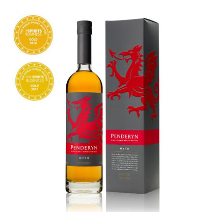 Penderyn Welsh Single Malt Whisky Dragon Range Myth