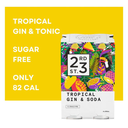 23rd Street Distillery Tropical Gin & Soda