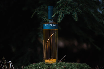 Penderyn Welsh Single Malt Whisky Peated Gold Range