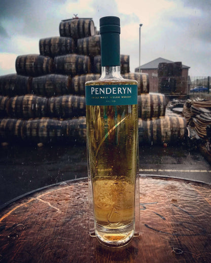 Penderyn Welsh Single Malt Whisky Peated Gold Range