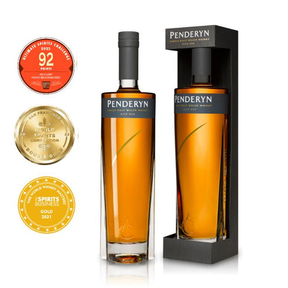 Penderyn Welsh Single Malt Whisky Portwood Gold Range