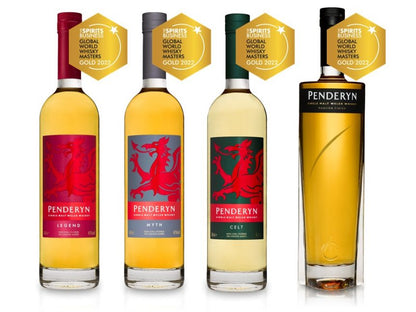 Penderyn Welsh Single Malt Whisky Dragon Range Myth