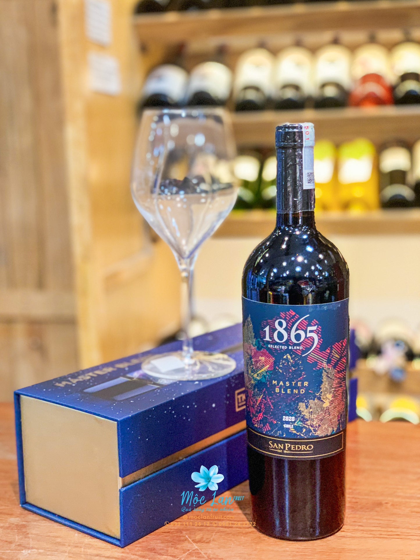 A master blend made from a premium selection of 1865's vineyards