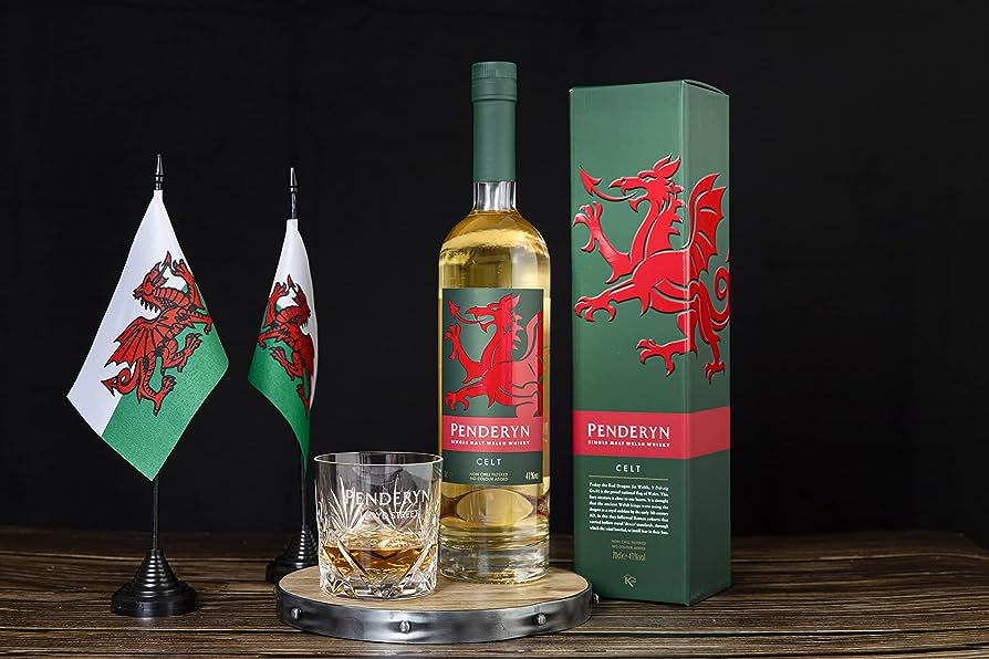 Penderyn Welsh Single Malt Whisky Dragon Range Celt