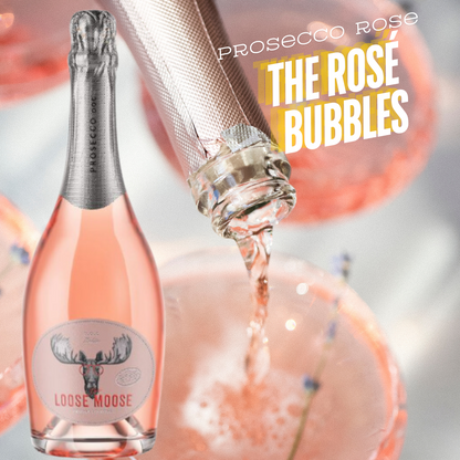 The Loose Moose Italian Prosecco DOC Rosé